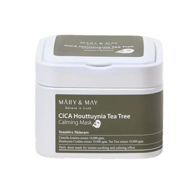 Mary&May Cica Houttuynia Tea Tree Calming Mask 30