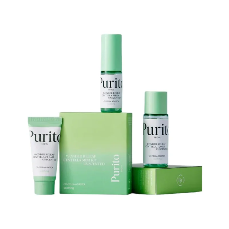 Purito Wonder Releaf Centella Unscented Mini Kit