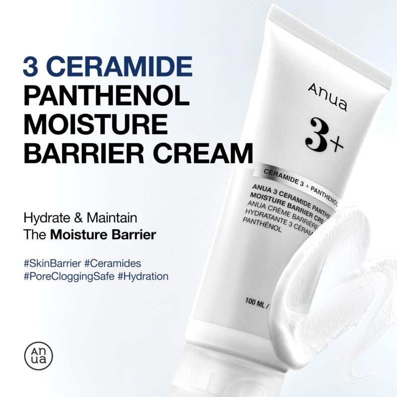 Anua 3 Ceramide Panthenol Moisture Barrier Cream 100ml - Image 2